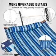 Two Person Hammock with Stand Double Hammock Curved Spreader Bar Detachable