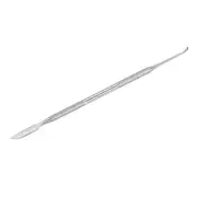 Double Ended Wax Carving Tool, Stainless Steel Knife Point & Mini Round Scoop