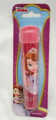 Kid's Sofia The First Princess with Crown Two Tone Pink 5.75" Flashlight-New!
