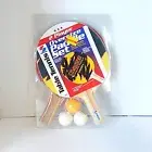 Sportcraft Oversize Table Tennis Paddle Set Vintage Ping Pong NOS Kmart Late 90s