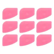 Silicone Caulking Tool Set (9 Pcs) Silicone Sealant Grout Tool for Kitchen Pink