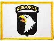 [Artisan Owl] United States Army Eagle 101st Airborne Embroidered Tactical Patch, Hook and Loop Fasteners
