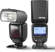 NEEWER NW760-N TTL Flash Speedlite Compatible with Nikon DSLR Cameras, 76Ws GN60 2.4G 1/8000s HSS Speedlight, TCM Conversion, 230 Full Power Flashes, 0.1-2.7s Fast Recycling Flashlight