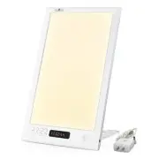 LED Light Alarm 12000lux Full Spectrum Reset Body Clock with Natural Sounds New