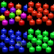 LOT Smart Flameless Candles Lamp Flickering Tealight Battery LED Tea Light Decor