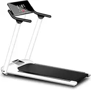 Treadmill Folding Electric Treadmill No Noise Non-Slip Runway Free Installation Design Multi-Function Fitness Equipment for Home and Gym Use