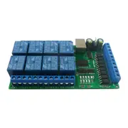 DC 12V USB Serial Port Relay Optically isolated UART RS232 Switch Board CH340