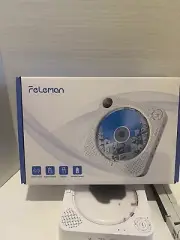 Feldman Portable CD Player W/Bluetooth Wall Mountable Or Desktop