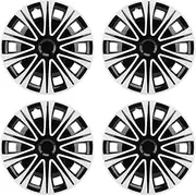 4Pcs Wheel Hub Covers, 17 Inch Hubcap Cover Protective Sporty Look Universal Rim Replacement for Connect