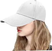 [Hemore] Long Bill Baseball Caps for Women Man Baseball Cap Sun Protection Hat for Travel Hiking Picnics Outdoor Use, Hat, Long Bill Caps