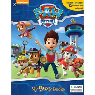 現貨 全新 My Busy Books 汪汪隊立大功 Paw Patrol 互動玩偶公仔童書