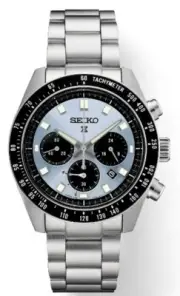 NEW Seiko Prospex Speedtimer Crystal Trophy 41.4 MM Solar SS Watch SSC935