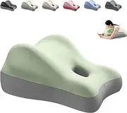 Sweet Surrender Couples Pillow, Sweetsurrender Position Hip Pillow, Midnight Embrace Pillows, Ergonomic Memory Foam Wedge Pillow, Designed for Waist & Neck Support (Green)
