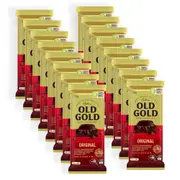 16pc Cadbury Old Gold Dark Chocolate Original Chocolate/Candy Block/Bar 180g