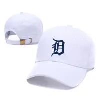 在飛比找蝦皮購物優惠-底特律老虎隊帽子正品小標籤棒球帽春夏男女通用軟頂可調節鴨舌帽
