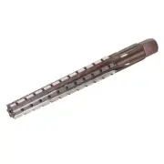 MT1 Morse Taper Reamer H8 Alloy Tool Steel 6 Flute Straight Shank Coarse Cutter