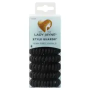 Lady Jayne Style Guards Black Kink Free Spirals 8 Pack
