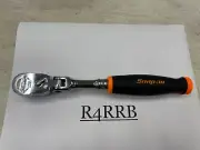 Snap-on Tools USA NEW ORANGE Soft Grip 3/8" Drive Flex Head Ratchet FHF80AO