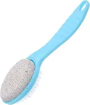 NULYLU Foot Brush for Remover Pumice Green Foot Exfoliating Scrubber Pumice Stone Brush Food Brush for Pedicure