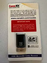 CanaKit USB 2.0 MicroSD Card Reader - NEW