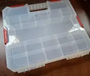 Ace Brand 18 Compartment Plastic Storage Bin With Snap Locks ACEN320653