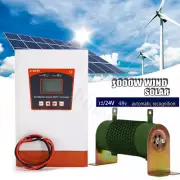 3000W 12V 24V 48V Dual Power MPPT Hybrid Wind Turbine Solar Charge Controller