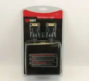 GIGAWARE 6 FT. SVGA MONITOR CABLE 26-1412 PC / MAC NEW