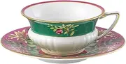 Wedgwood Wanderlust 1057266 Pink Lotus Tea Cup & Saucer, 6.8 fl oz (200 ml), Wedding Gift, Gift
