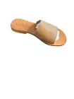 Cocobelle Women's Bhea Mocha Leather Slide Sandal Size 7.5 NIB