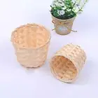 Small Sundries Organizer Bamboo Fruit Basket Bamboo Sundries Basket