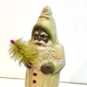 Elaine Roesle one-of-a-kind Black Santa