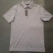 Travis Mathew Men's Polo The Zinna NL blackberry Cordial Small