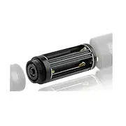 LED Lenser replacement battery holder cartridge P7.2, T7.2 - switch cage housing black standard