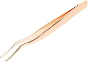 SOESFOUFU False Eyelashes Helper Eyelash Extension Clip Tweezers for Beginners and Professionals