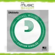 D'Addario XL Single Nickel Wound .036 Gauge Electric Guitar String - NW036