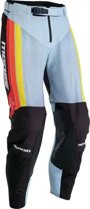 Moose Offroad Agroid S25, textile pants , color: Grey/Black/Yellow , size: 38