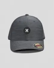 [Hurley] Hurley Men's H20 Dri Feature Cap in Black Size Small/Medium S/M Black