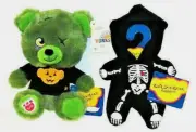 Build a Bear Zombear Buddies 7 inch Mini Teddy Zombie Halloween Themed Plush Toy