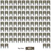2A Amp 100x Mini Blade Fuse APM ATM Motorcycle Automotive Trip Spade Set Kit