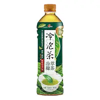 在飛比找Yahoo奇摩購物中心優惠-光泉 冷泡茶 冷萃綠茶 585ml*24入