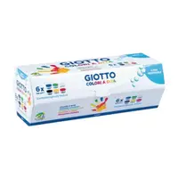 在飛比找momo購物網優惠-【GIOTTO】幼兒安全手指膏-6色100ml