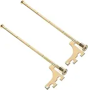 Alipis Wall Mounted Organizer Rack Plated Finish Joint Design for Heavy Underwear Clothing Display Space Saving for Closet Retail Use