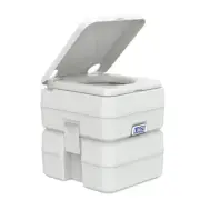 Kings 20L Portable Outdoor Camping Toilet Dunny Flushable Double-Sealed Hygenic