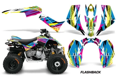 ATV Graphics Kit Quad Decal Sticker For Can-Am DS90 2007-2022 FLASHBACK