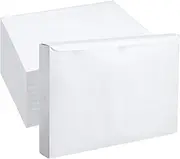 Dianelhall 100 Pcs Expandable Envelopes, 12 x 16 Inch Waterproof & Tear Resistant Mailer Envelopes Self Adhesive Closure Expansion Catalog Mailer Quality Material for Secure Mailing Storage Document