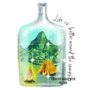 Sublimation Print Life Is Better Campfire Ready to Press Heat Transfer