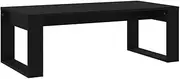 Coffee Table Rectangular Side Table Sofa Table Black Engineered Wood vidaXL