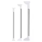 Spring Tension Curtain Rod Telescopic Voile Rods Anti-Slip 3 Sizes