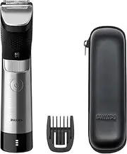Philips BT9810/15 Beard Trimmer Series 9000 Prestige for Precision Incomparable with Long Attachment Comb