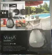 - Altec Lansing -VersA Smart Portable Bluetooth Speaker with Alexa -Black/silver
